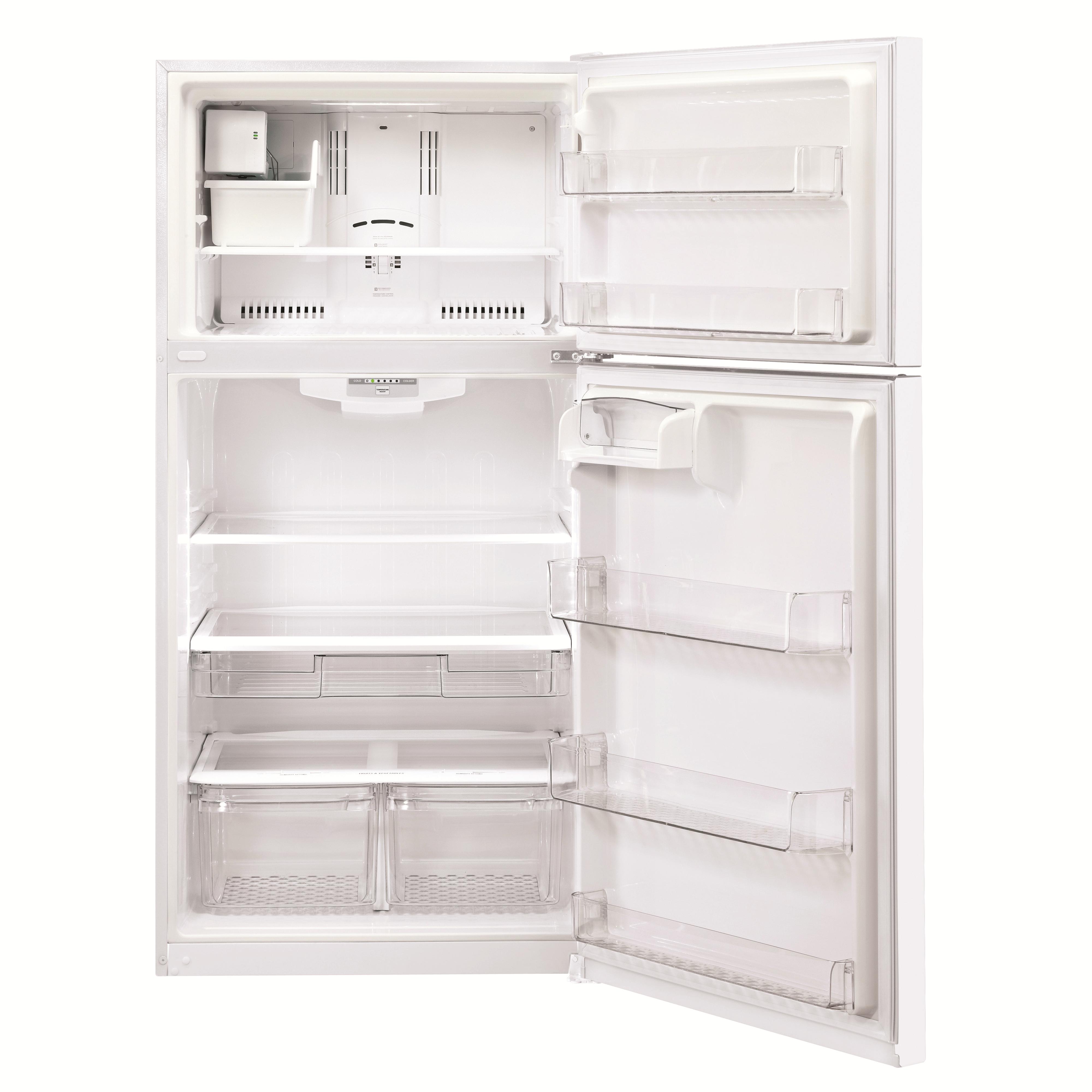 LG Appliances LTCS24223W 24 cu. ft. Top Freezer Refrigerator with Built